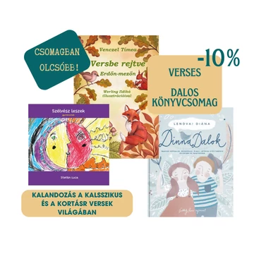 Verses-dalos könyvcsomag